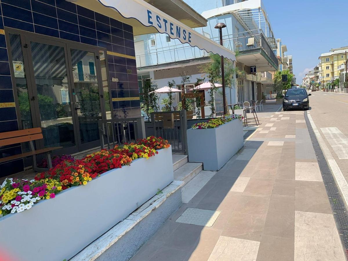 Hotel Estense ريميني المظهر الخارجي الصورة